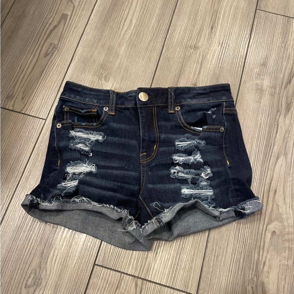 American eagle high rise shortie size 4